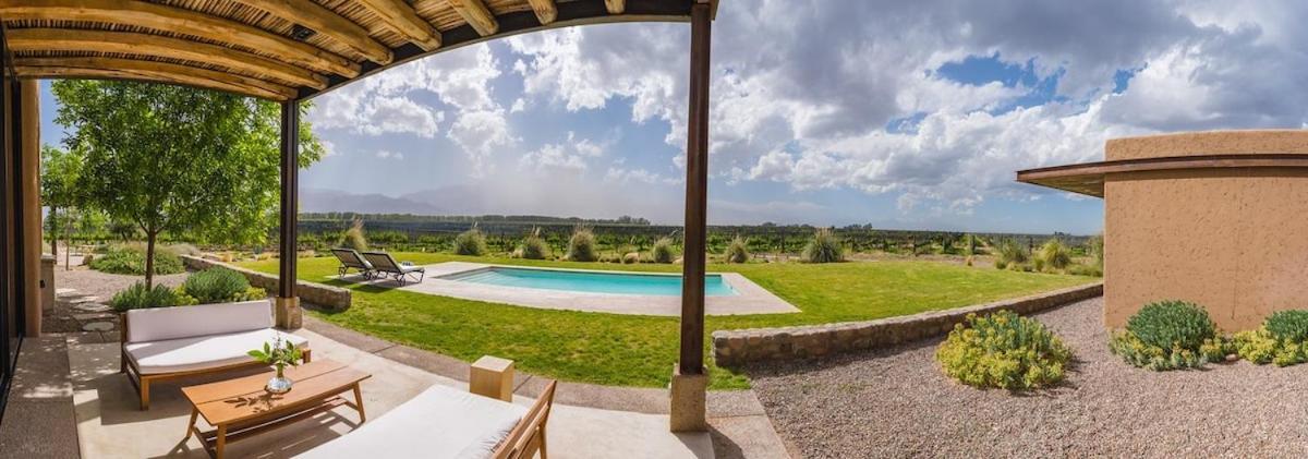Casa Crux - Bodega Alfa Crux Villa Eugenio Bustos Exteriör bild